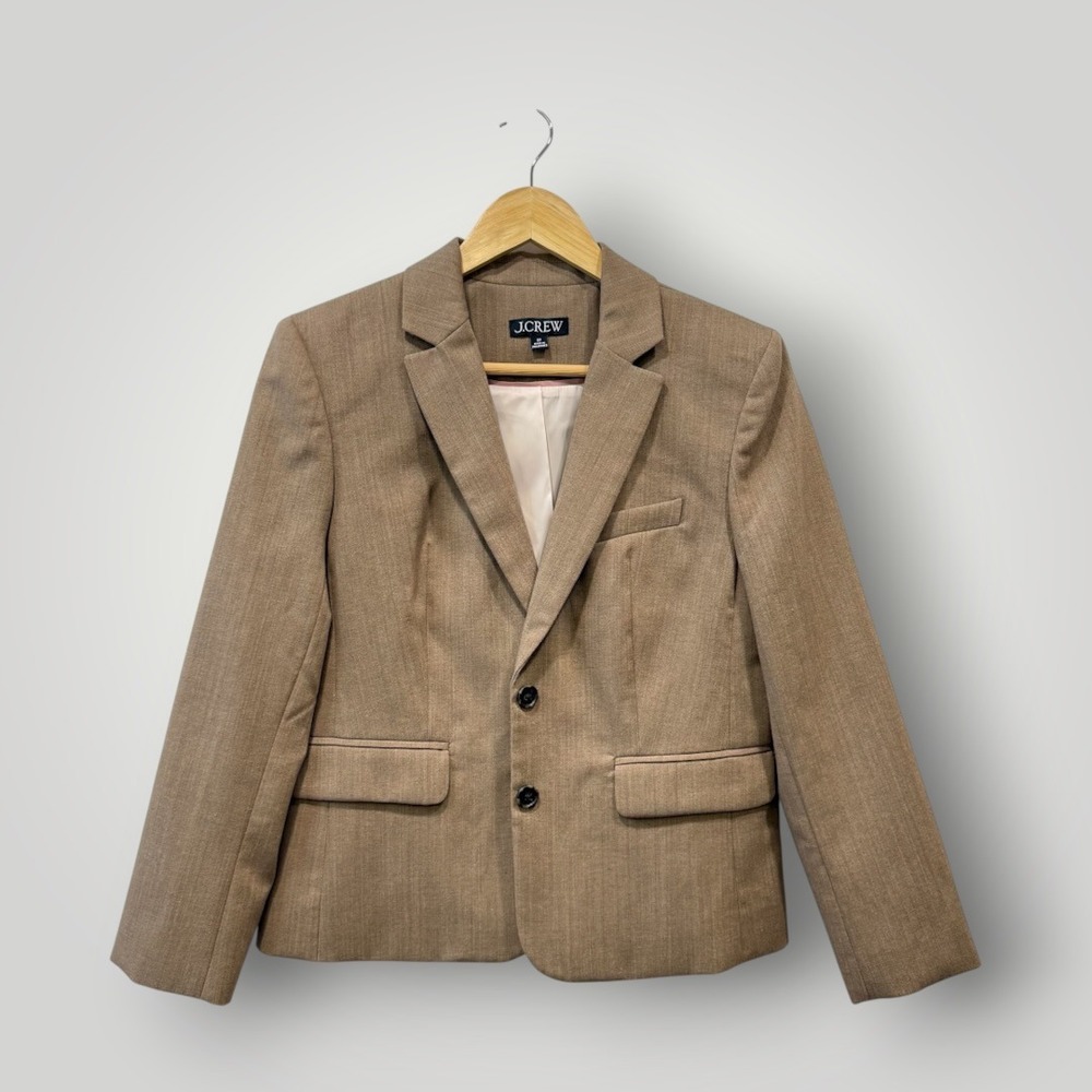 J.Crew École blazer in Italian studio wool blend Women 8P CN836